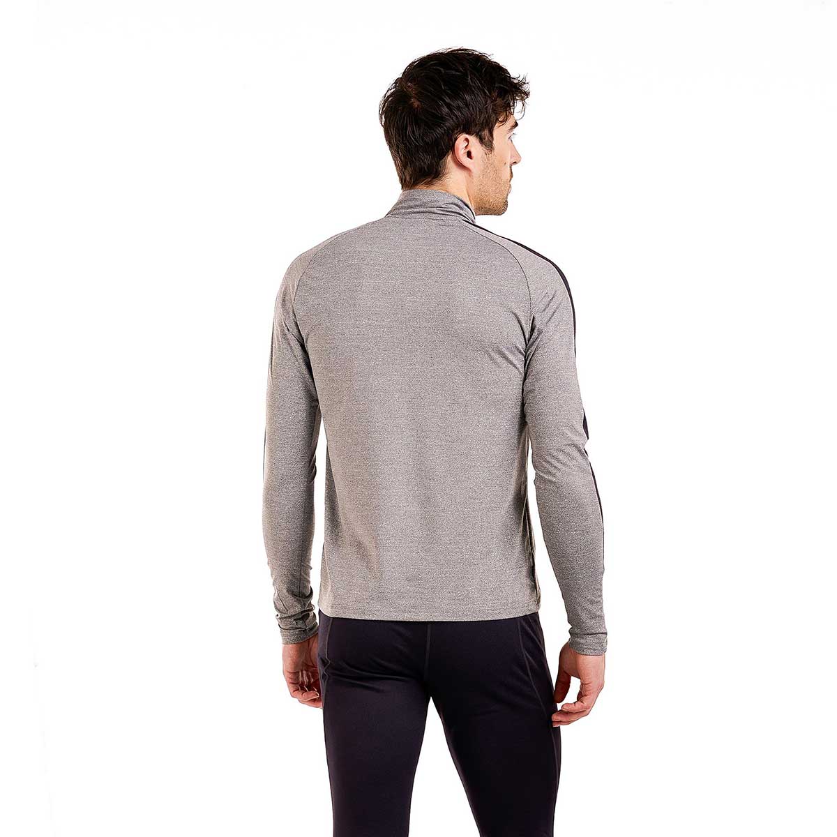 Swix Tista 1/2 Zip Top Men's in Light Grey Melange